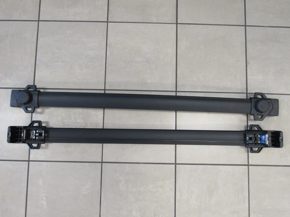 Barras transversales para portaequipajes de techo negras Dodge Journey nuevas OEM MOPAR Foto 2 de 4