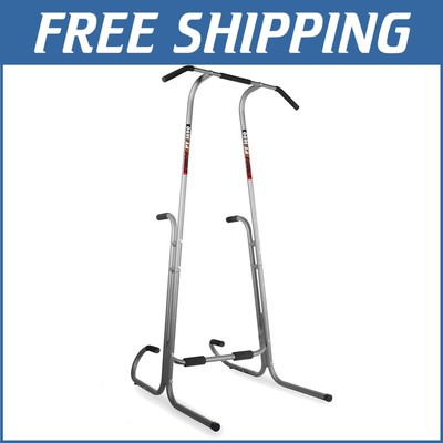 Power Tower Fitness Station - Dip Bars with Smart Workout App, 250 lbs Capacity