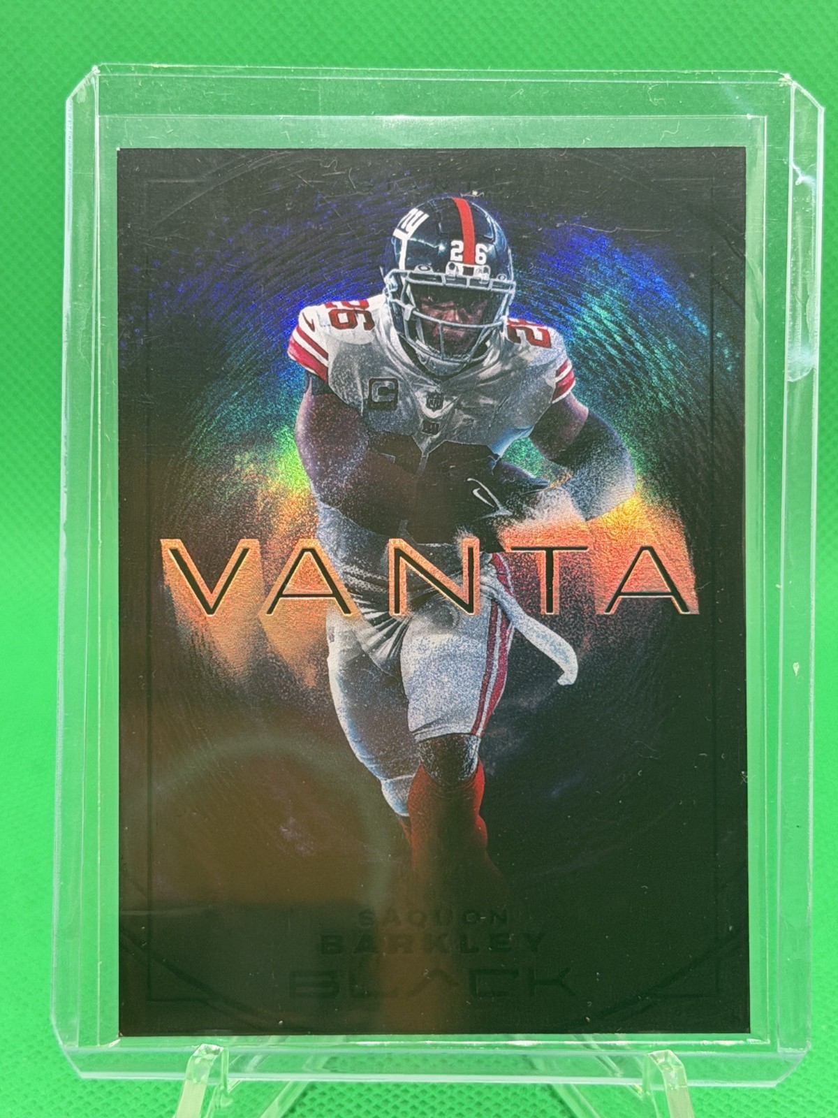 2023 Panini Black Saquon Barkley #VA-7 Vanta SSP Case Hit