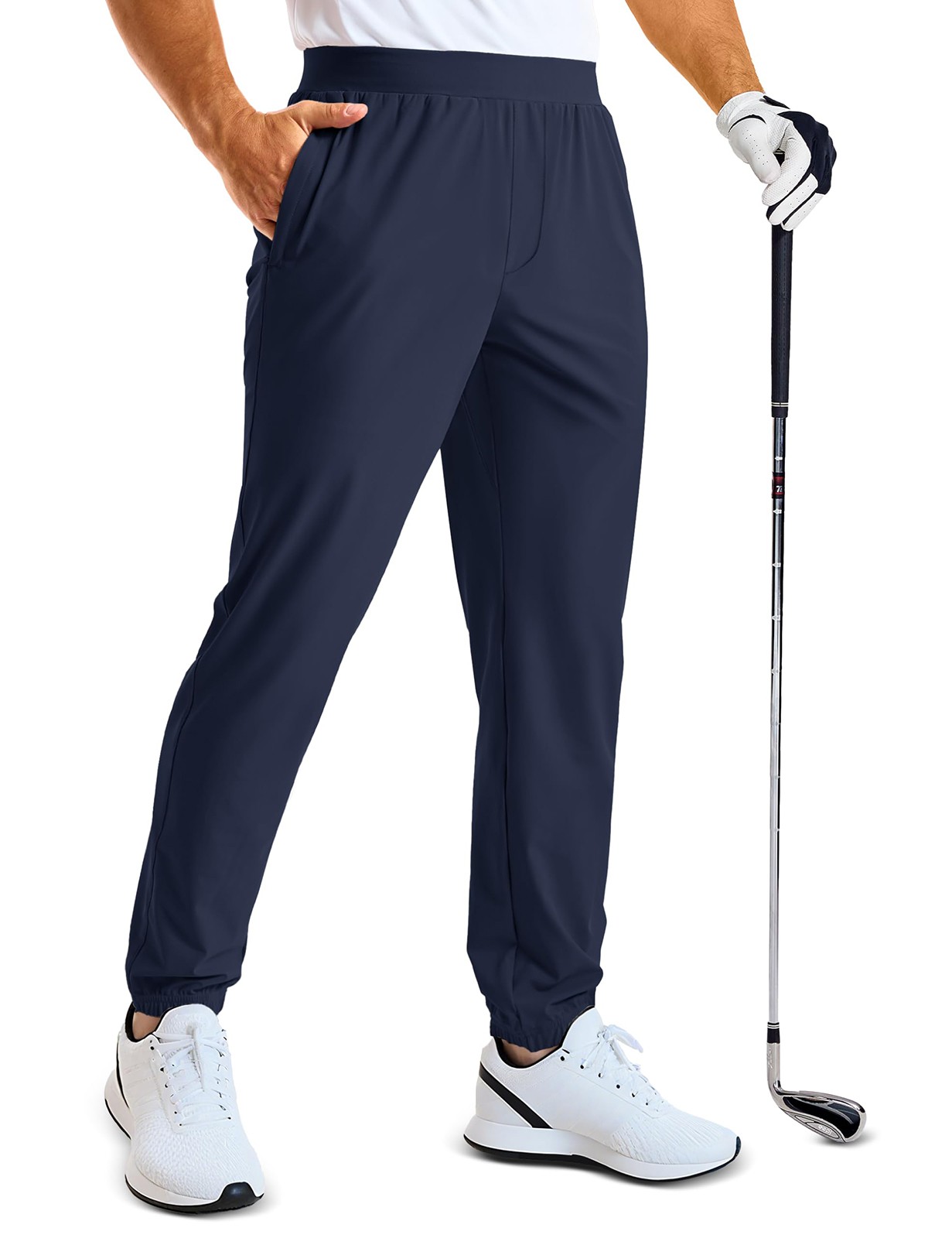 Mens Golf Pants Casual Stretch Joggers Workout Quick Dry Travel 4 Pockets Pants 7290₽