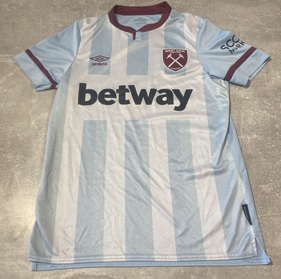 West Ham United Auswärts Umbro Fußballtrikot 2019/20 Größe Small