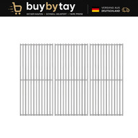 Grillrost Edelstahl 41,5 X 70,5Cm FüR Gasgrill 3 StüCk ZubehöR Burnhard Tepro