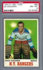 1970 O-PEE-CHEE HK #068 PSA 8 Ed Giacomin 68 Nice!