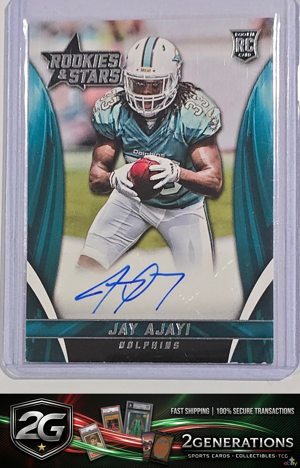 Jay Ajayi Panini Rookies & Stars Rookie Signature #RSJA Longevity