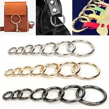 Spring Gate O Ring Openable Key Bag Belt Stra...