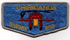 OA - Lodge 252 Siwinis - Chiricahua Chapter Flap S-1