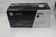 HP 507A CE400A Black Toner Cartridge new open box
