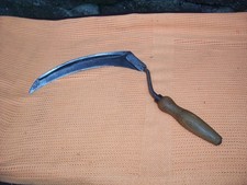 Vintage Right Handed - Nettle Slasher - Hand Scythe - Garden Weeds - Hay - Prop.