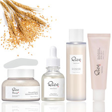 4 Stück Korean Skincare Set   Rice Toner, Ri...