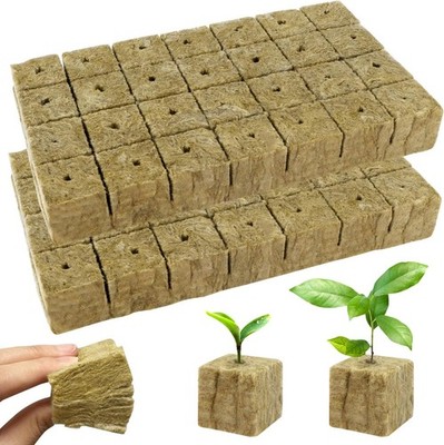 Steinwolle Anzucht Steinwolle Würfel 56stk Rockwool Cube 4x4x4cm Steinwolle 