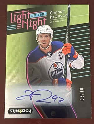 2023-24 UD Synergy CONNOR McDAVID SSP AUTO #3/10 🔥
