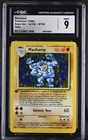 CGC 9 MINT Machamp 8/102 Base Set 1st Edition Holo Pokemon Card