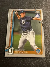 2025 Topps Pro Debut Baseball CHROME PDC-134 Carson Rucker, FCL Tigers