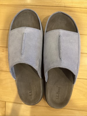 L.L. Bean Slides Women s Size 10 Medium Gray Super Comfy