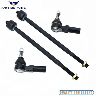 4X Front Inner & Outer Tie Rod Kit ES800970 For 2013-22 Chevy Trax Buick Encore