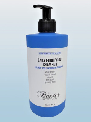 BAXTER DAILY FORTIFYING SHAMPOO ALL HAIR TYPES 16 OZ NWOB