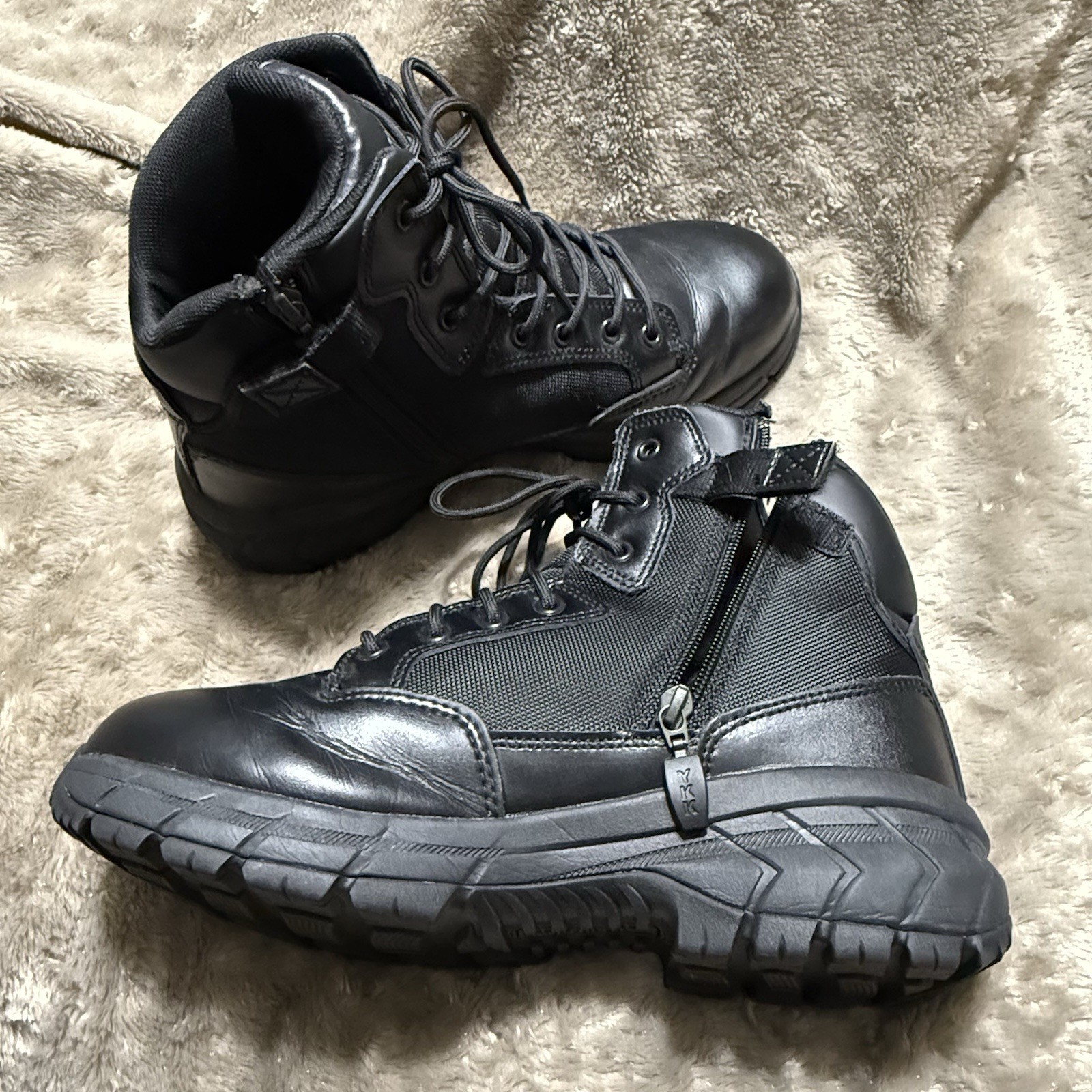 Interceptor Guard Black Leather Combat Tactical S… - image 8