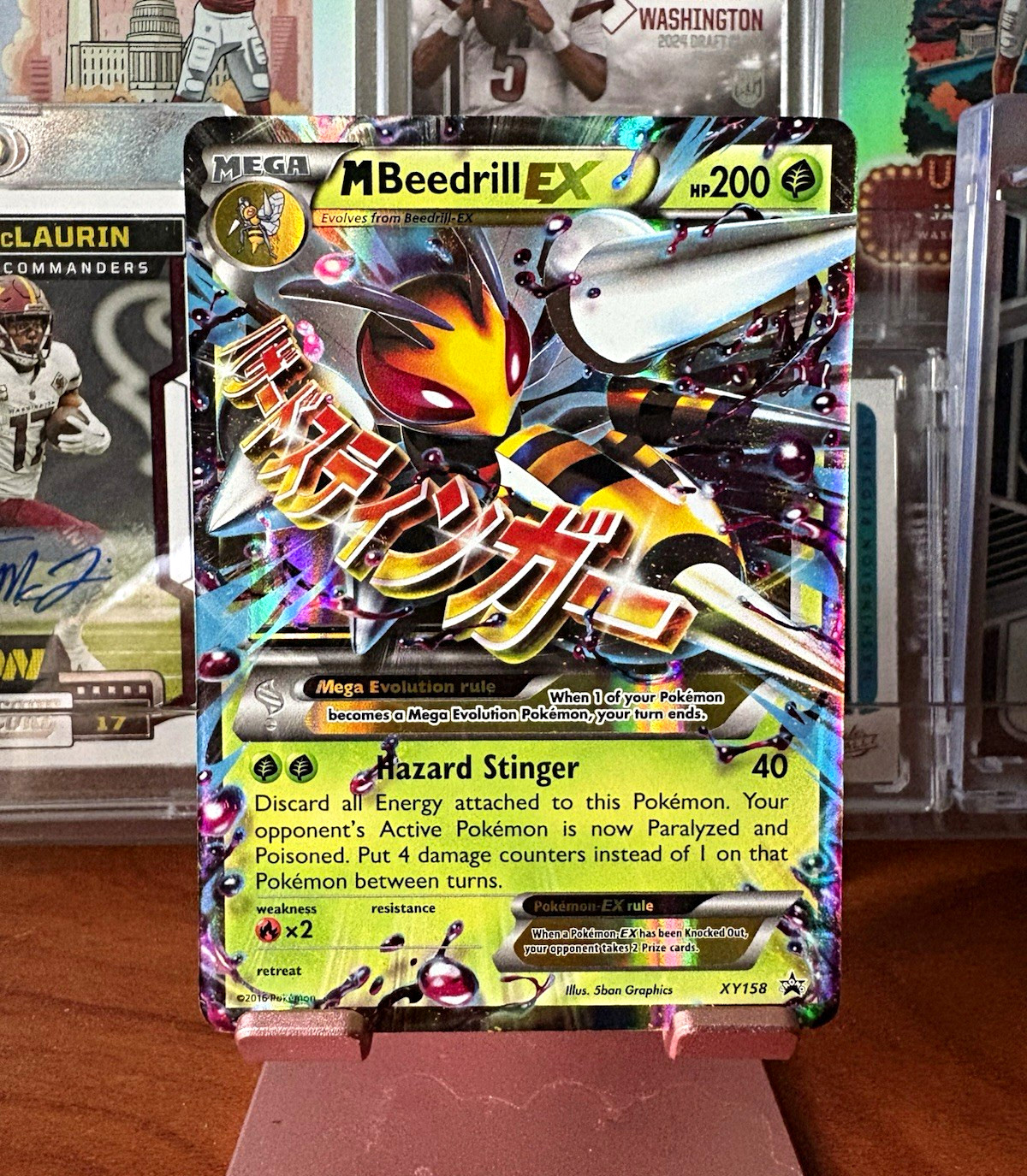 M Beedrill EX Promo Holo XY158