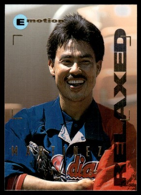 1995 SkyBox E-Motion Dennis Martinez Cleveland Indians #35