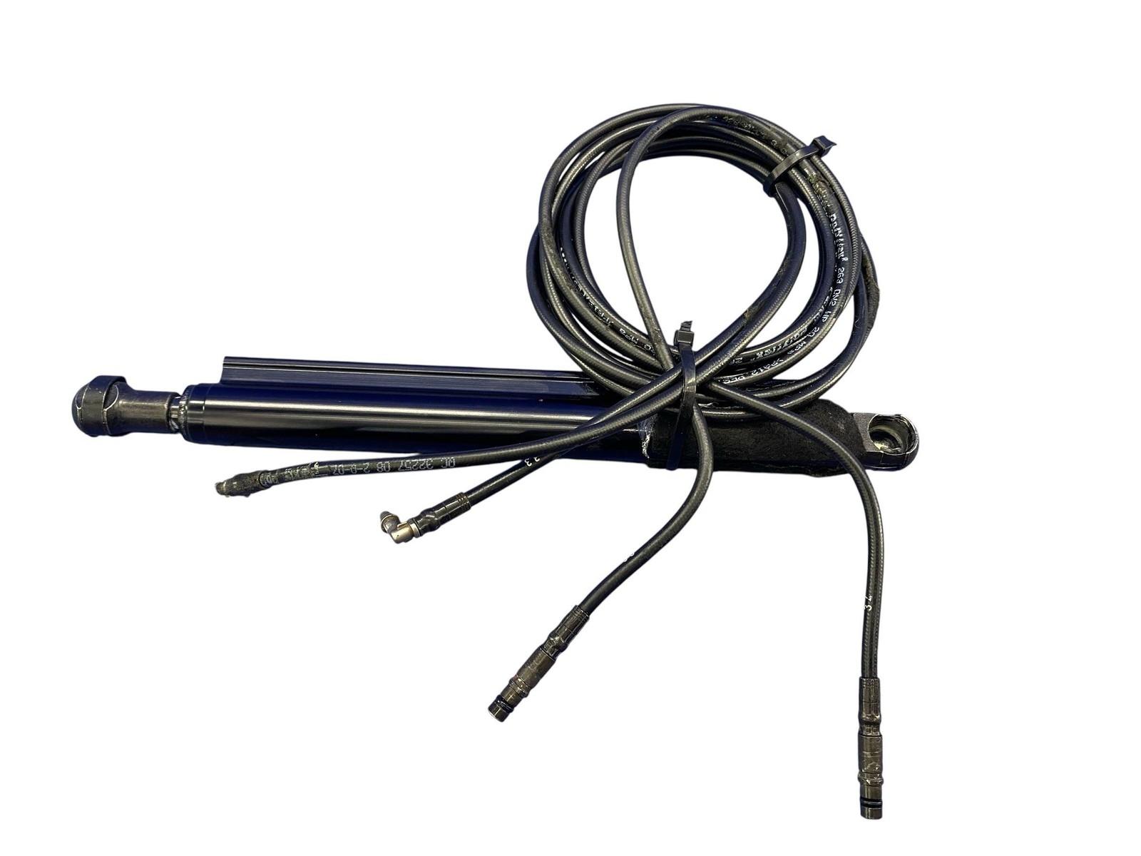 2006-2013 BENTLEY CONTINENTAL GTC REAR RH HYDRAULIC LIFT CYLINDER SHOCK /CABLE