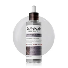 Dr.Melaxin Peel Shot Glow Rice Peeling Ampoule 80ml Daily Soft Exfoliating... 