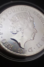 1oz BRITANNIA 2019 SILVER FINE SILVER 2 POUND COIN - Royal Mint 0.999 - Queen