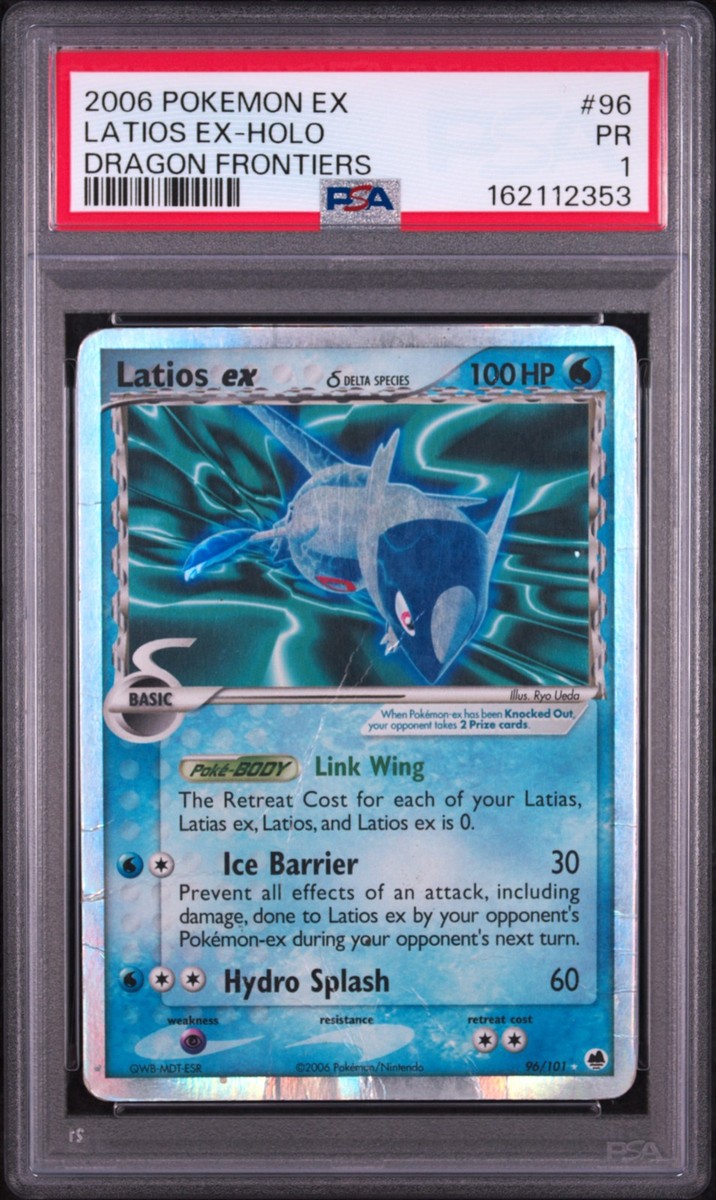 【PSA9】2006 ラティオスex-Holo #023 2006 POKEMON EX DRAGON FRONTIERS #96 LATIOS EX-HOLO PSA 1 | eBay