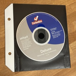 Turbotax 2012 Deluxe Federal Tax Software Windows Mac