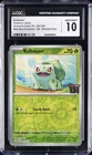2023 POKEMON SCARLET & VIOLET 151 #001/165 BULBASAUR CGC 10 GEM MINT