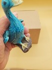 Vintage Porcelain Turquoise Color Duck Figurine — photo 4