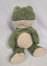VGN Kellytoy Fleece Bean Bag Plush 12" Frog Toad Stuffed Green Made In USA