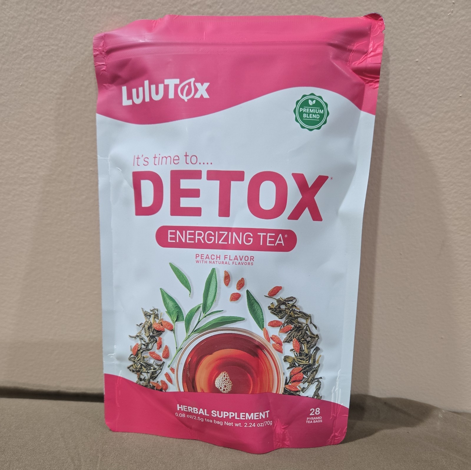 LULUTOXDetoxTeaSlimmingTeawithDandelionandGinsengtoSupportGoals~28ct
