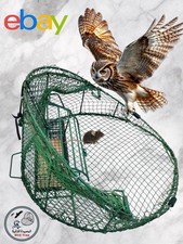 Safe bird trap for catching falcons and owls With a small cage inside