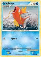 Magikarp #72/123 HeartGold SoulSilver Lightly Played Pokemon