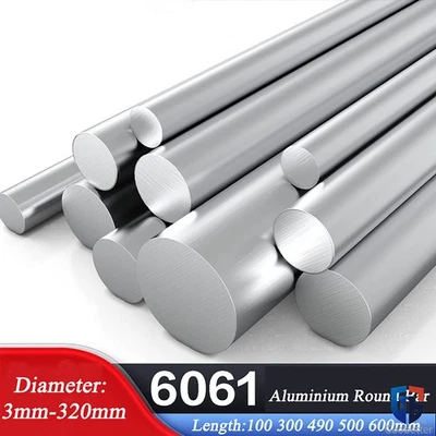 Aluminium Rundmaterial Alu Rund Stange Alustab Rundstab Aluminiumstange 6061 - Bild 1 von 4