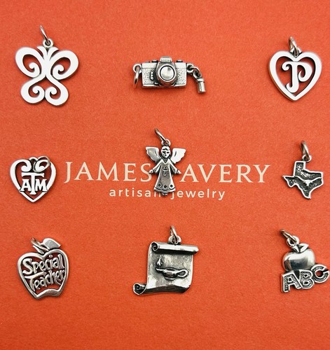 James Avery 925 Sterling Silver Charms-Multiple Charms Available-Sold Separately