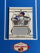 2025 Topps Definitive Freddie Freeman 08/50 Patch Relic