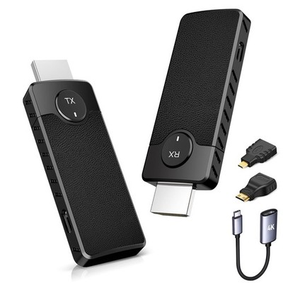 2026 Upgraded HDMI Wireless Transmitter and Receiver Kit,5.8G/2.4G,165FT/50M,...