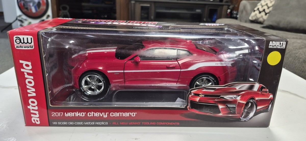 1:18 SCALE 2017 YENKO CHEVY CAMARO BY AUTOWORLD 1 OF 1002 , NIB