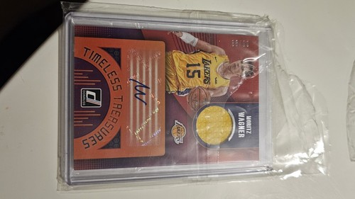 Mo Moritz Wagner RC Rookie 2018-19 Autograph Patch Donruss Numbered To /99