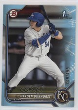 2022 Bowman Draft Sky Blue /499 Hayden Dunhurst #BD-44 1m9v