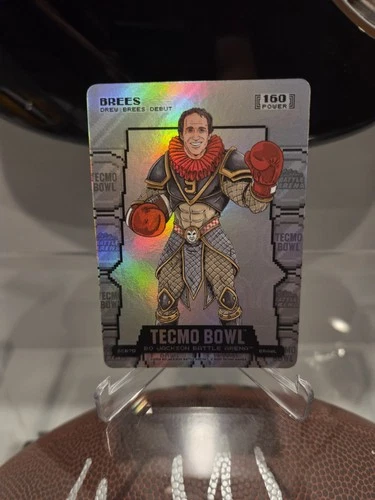 2026 Bo Jackson Battle Arena Drew Brees Debut Brawl Silver Coin Flip #SC404