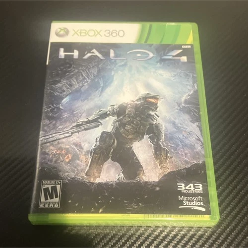 Microsoft Studios Halo 4 Xbox 360 2012 Complete w/ Case Both Discs