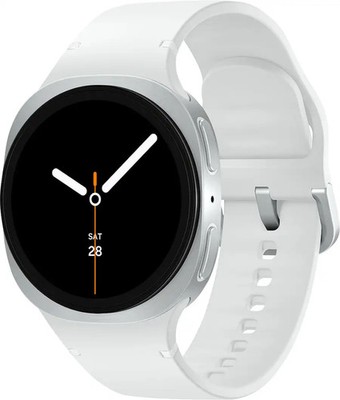 Samsung - Galaxy Watch8 Aluminum Smartwatch 40mm LTE - Silver ,new