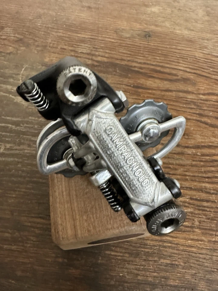 Campagnolo Super Record first generation Patent 75 - Vintage Rear Derailleur VGC - Image 2 of 4