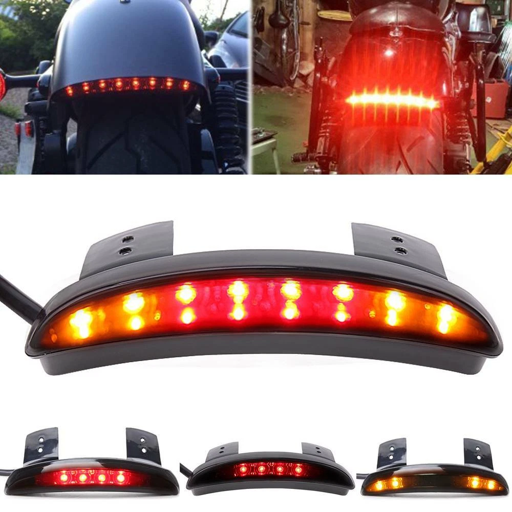【531】ハーレーダビッドソンxl883xl1200　LEDテールライト LED Brake Turn Signal Tail Light For Harley Sportster XL 883 1200