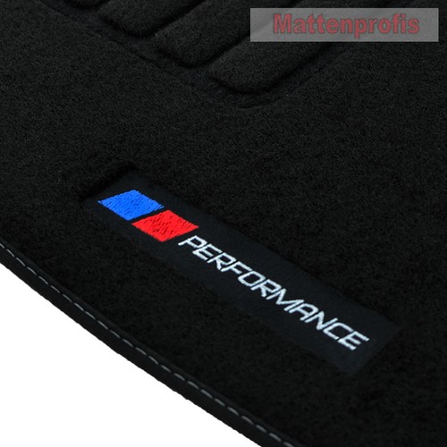 Velours Fußmatten Logo Performance PB für BMW 3er E93 Cabrio ab Bj.03/2007 - - Bild 3 von 3