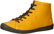 Softinos Damen Stiefelette Boots Leder Ocre