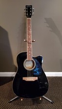 James Taylor Hand Signed/Autographed Acoustic Guitar