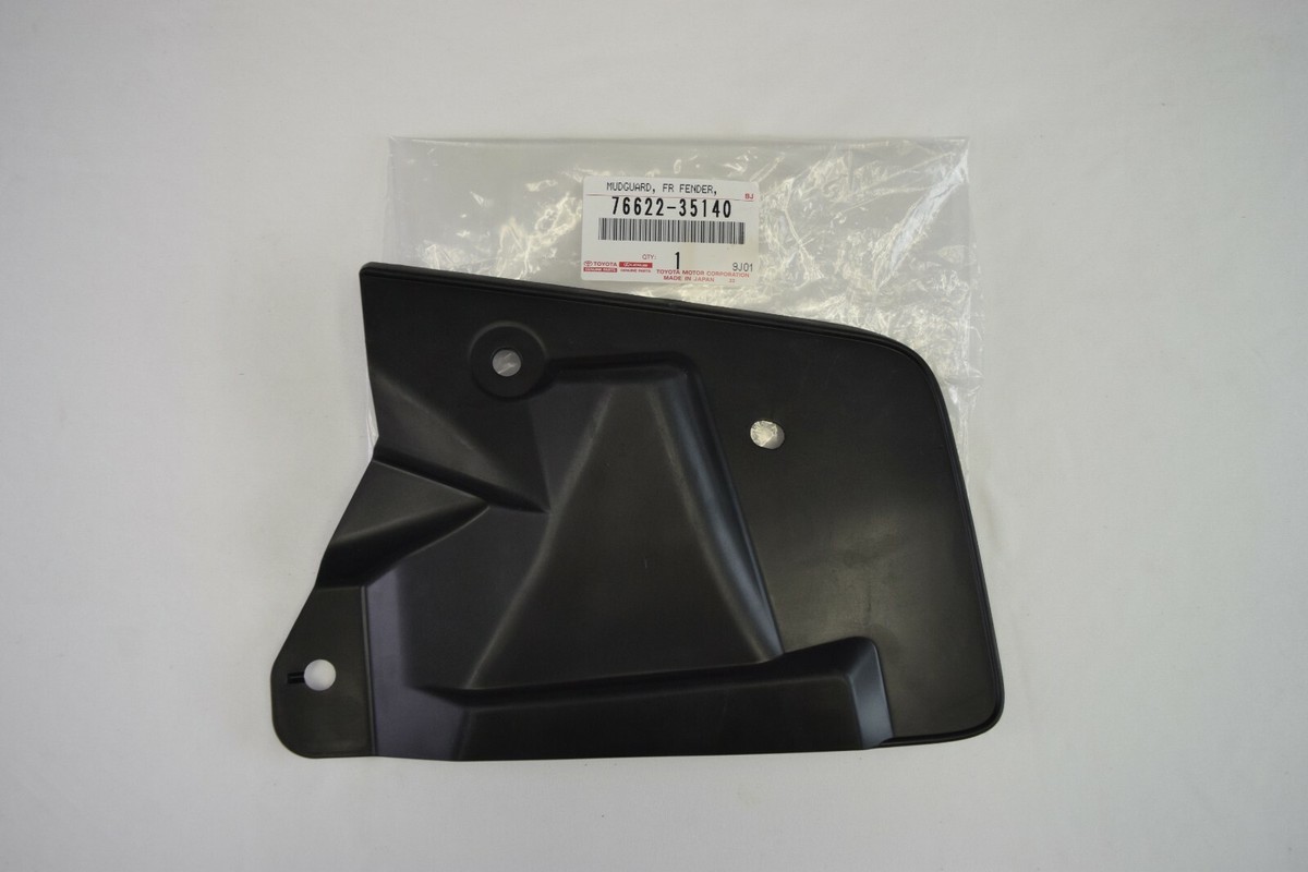 Genuine Toyota 4Runner 2012-2020 Driver Front Mud Guard 7662235140